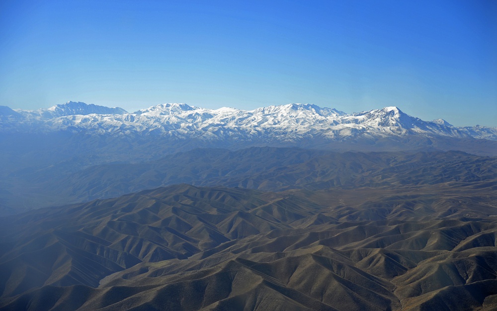 Mountains near Kabul (Picture: US Department of Defense).