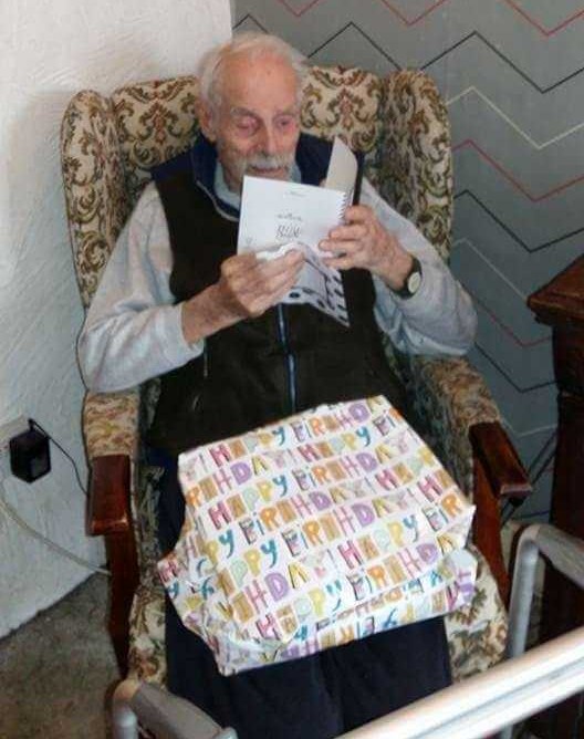 Mr King passed away aged 94 (Credit: Karen Tuck).