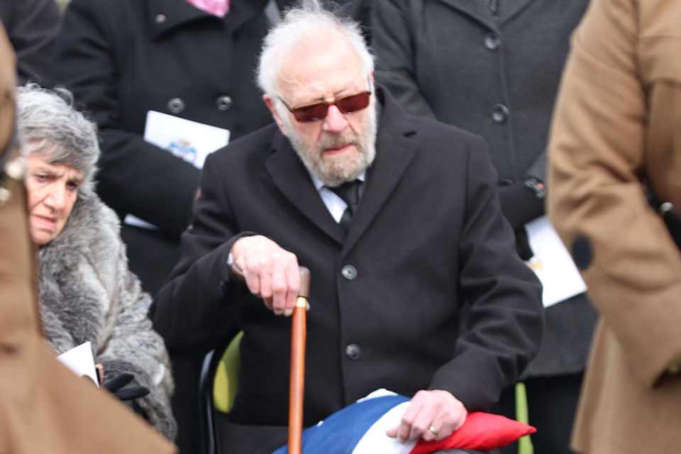 Mr Philip Lean, nephew of Private Burt 150419 CREDIT Crown Copyright.jpg