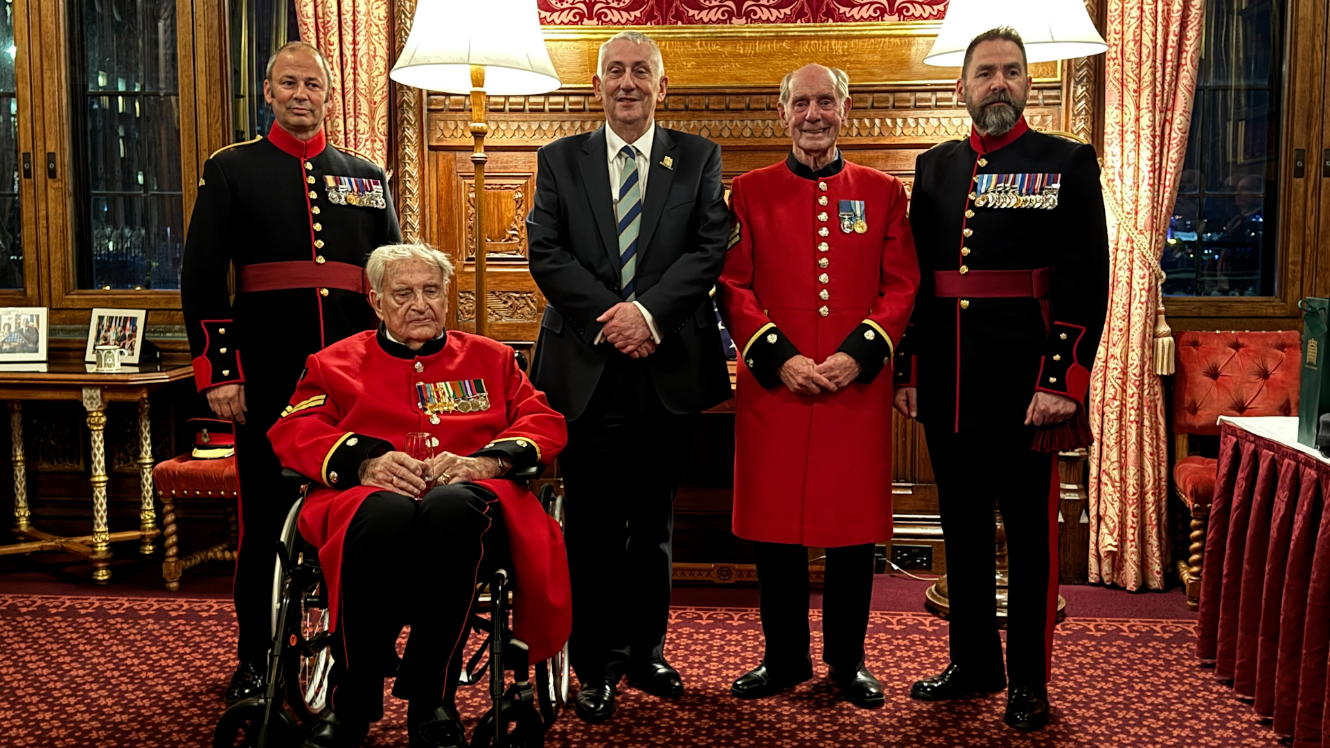 Mr Speaker joined by Chelsea Pensioners 24042025.jpg	