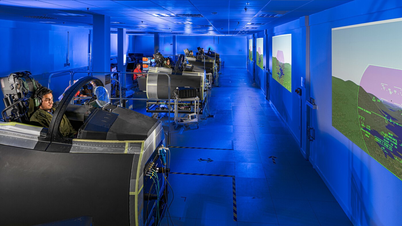 Multi-million pound investment training capability for Typhoon pilots 13092021 CREDIT BAE Systems MOD.jpg