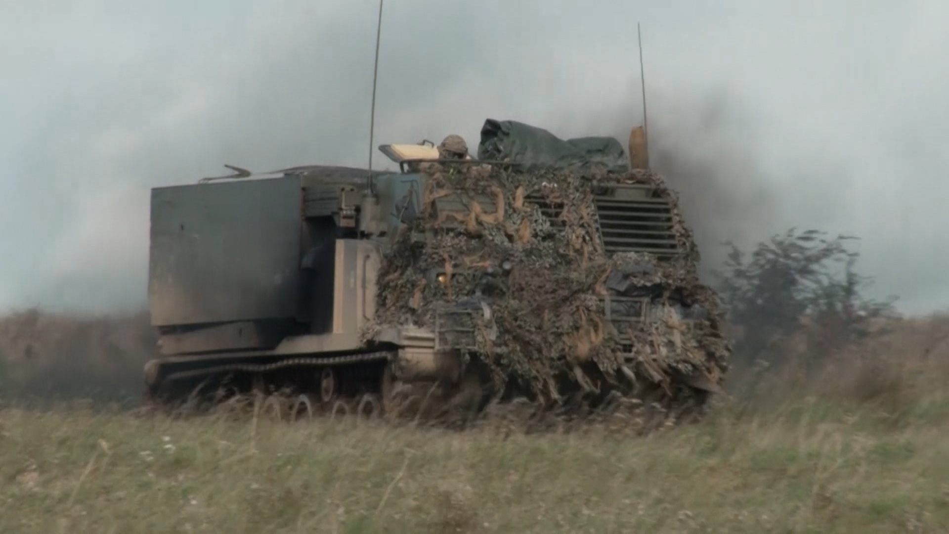 Multiple launch rocket system (MLRS) Exercise Iron Titan 051023 CREDIT BFBS