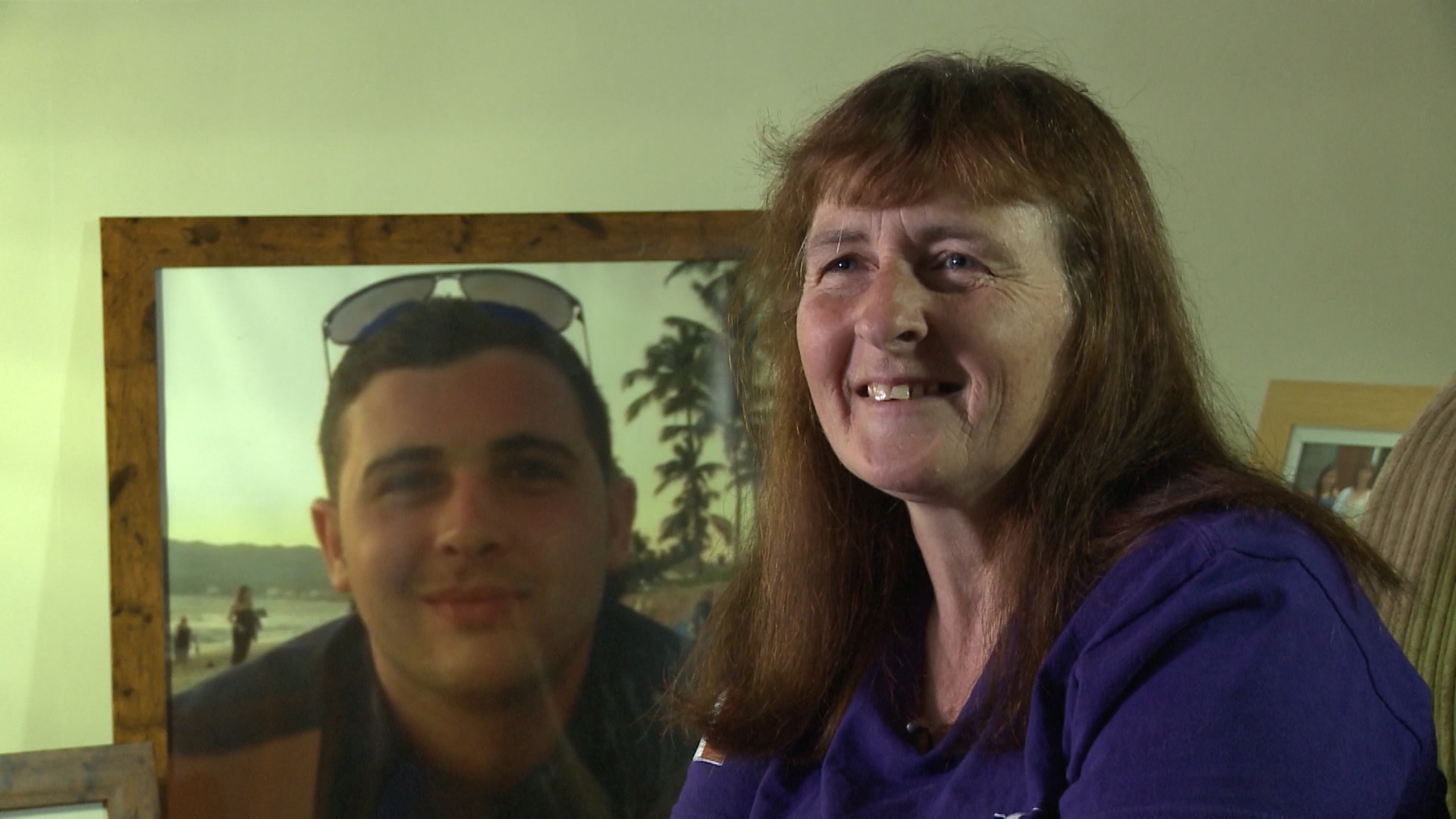 Fran Chandler, mother of Corporal Matthew Hatfield
