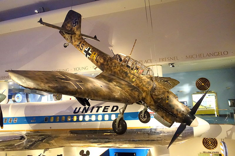 A Stuka Dive Bomber (image: Daderot)