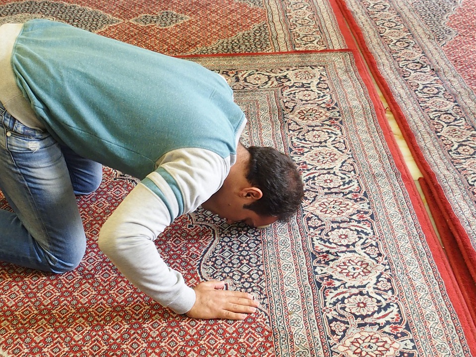 Muslim praying