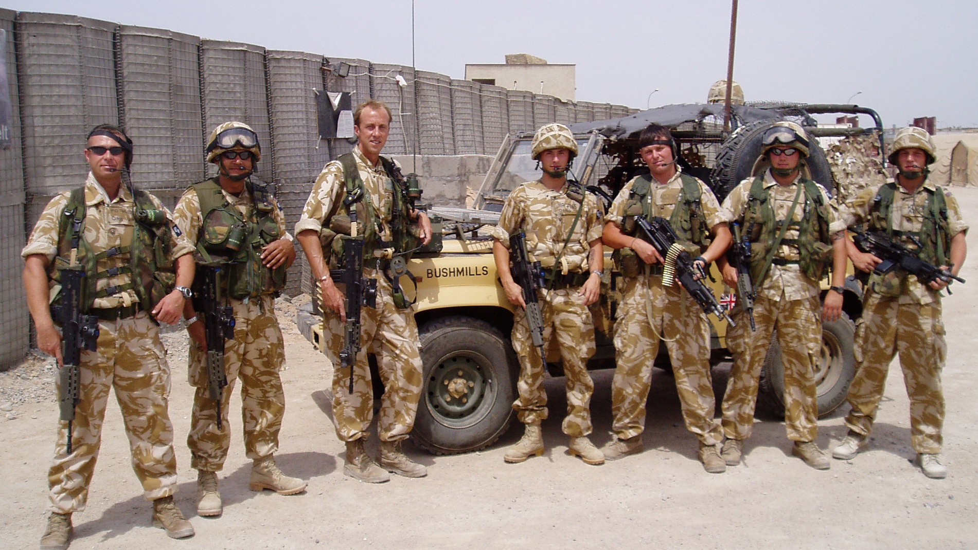 Corporal Chris “Barney” Balmforth Rover Group Iraq Credit Col (Retd) Matt Cocup
