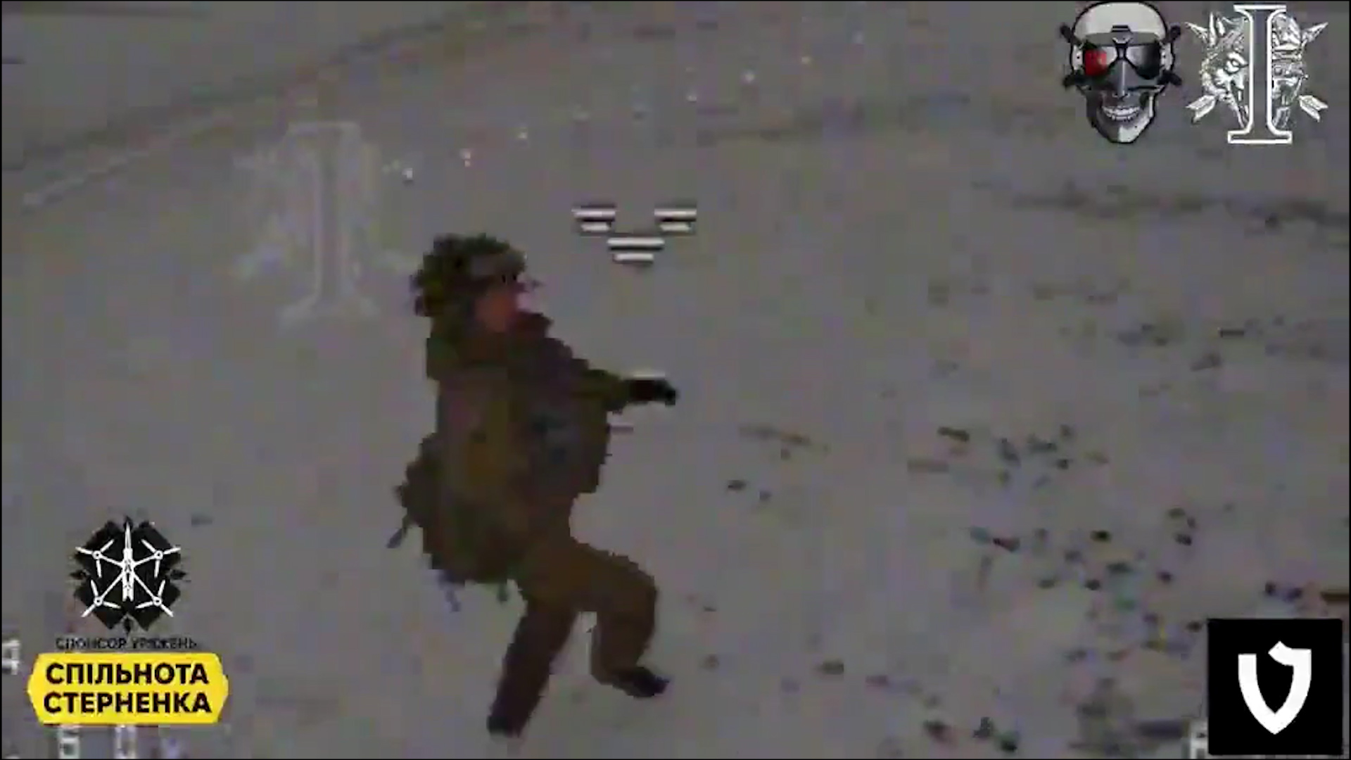 N Korean soldier targeted by drone