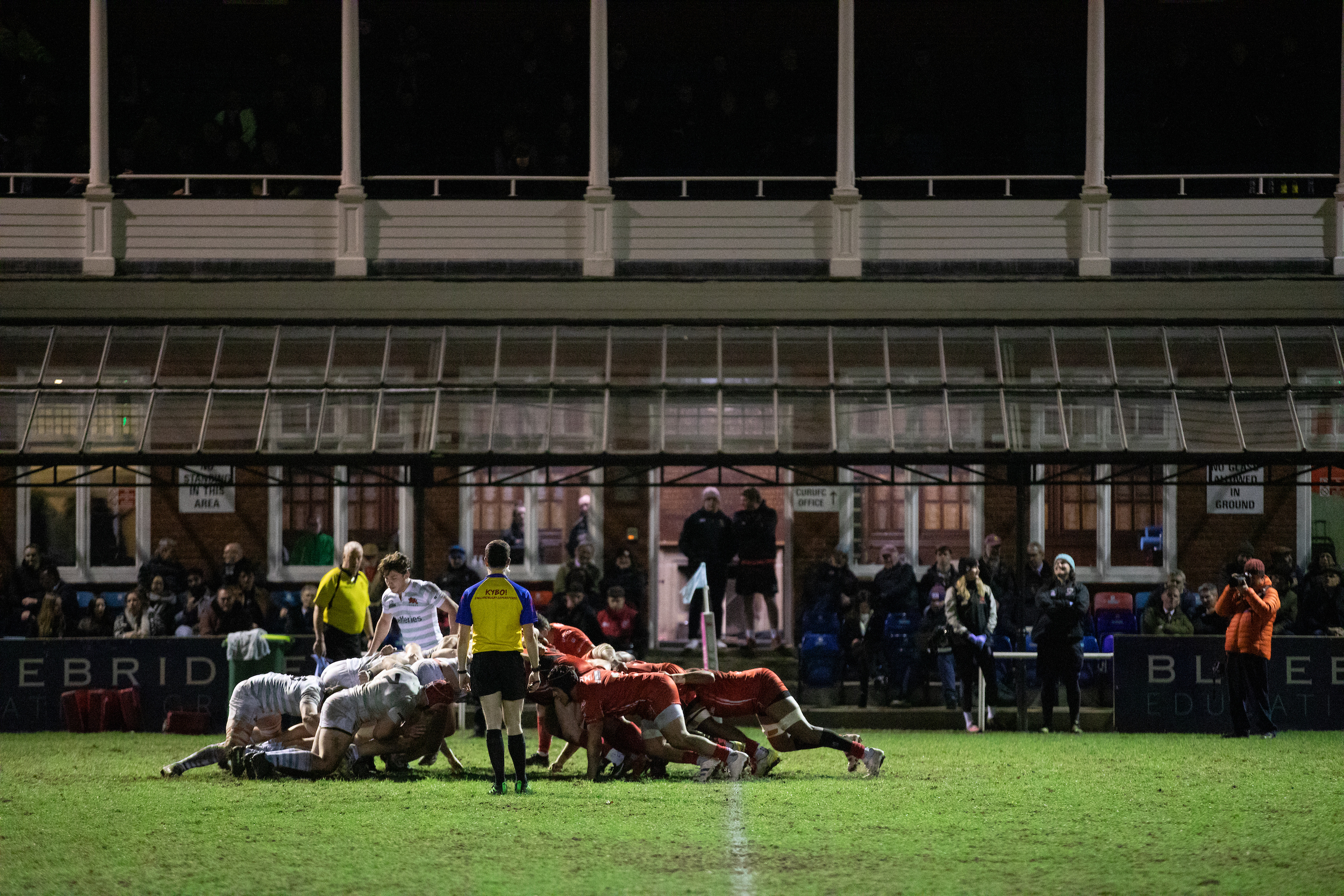 The Army Rugby Union play against Cambridge University (Credit. Alligin Photography). 