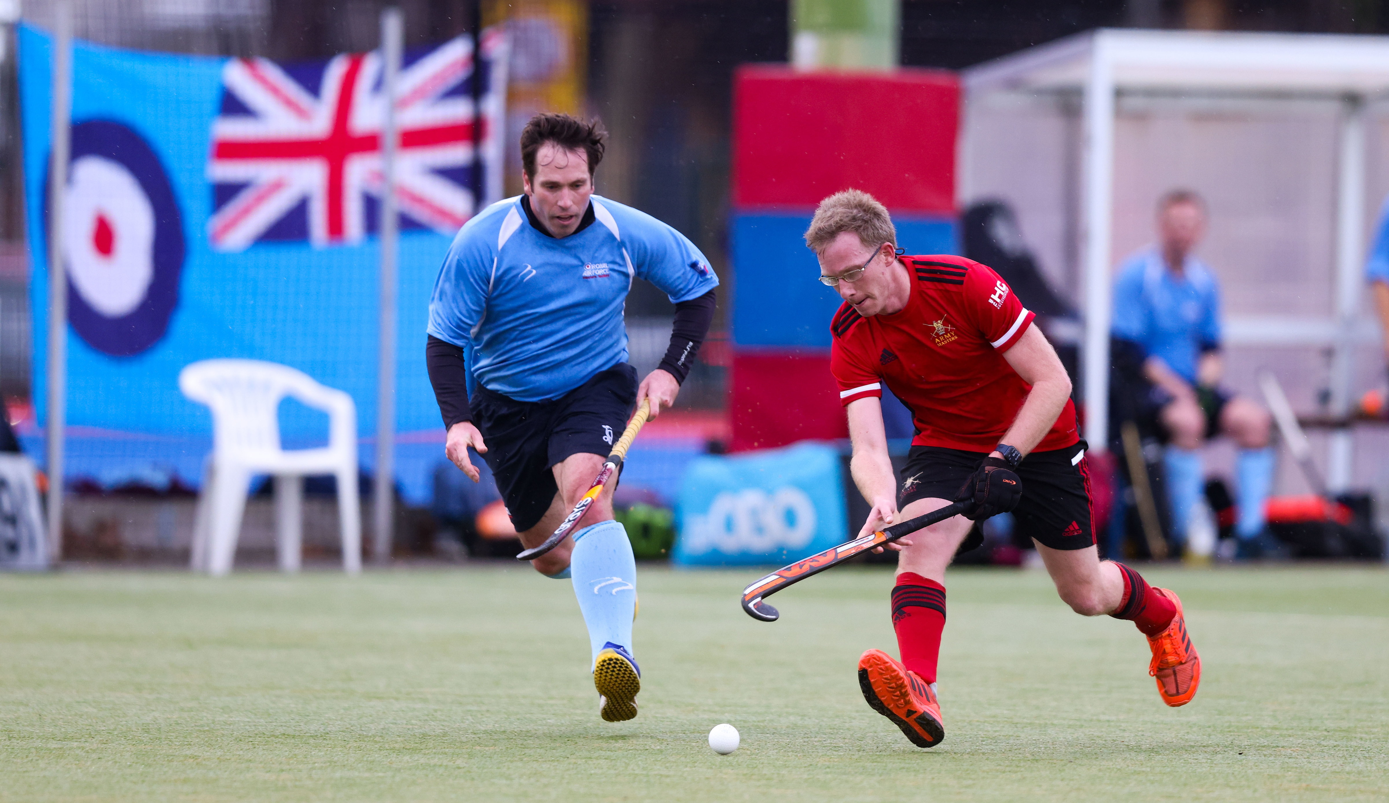 The RAF men beat the Army 3-1 to take the Inter Services title (Credit: Alligin Photography).