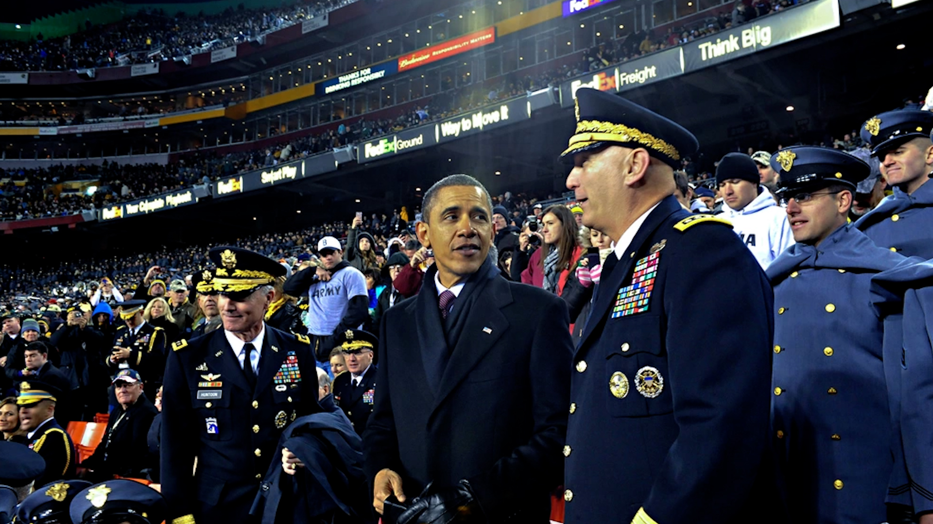  President Obama attends Army v Navy game