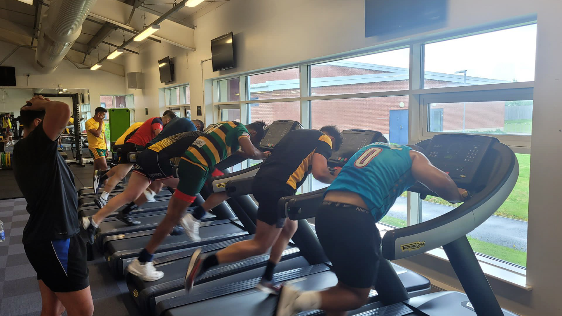 UK-based players of Jamaican heritage were put through their paces in a training camp