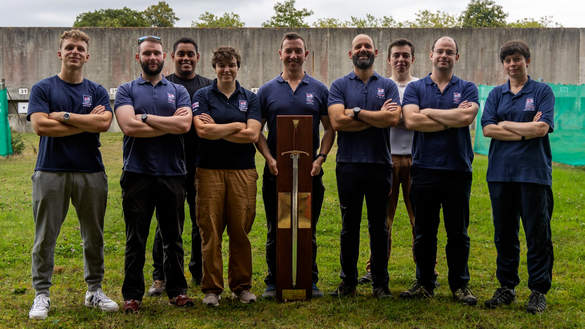 Royal Navy Shooting Team wins Inter Services