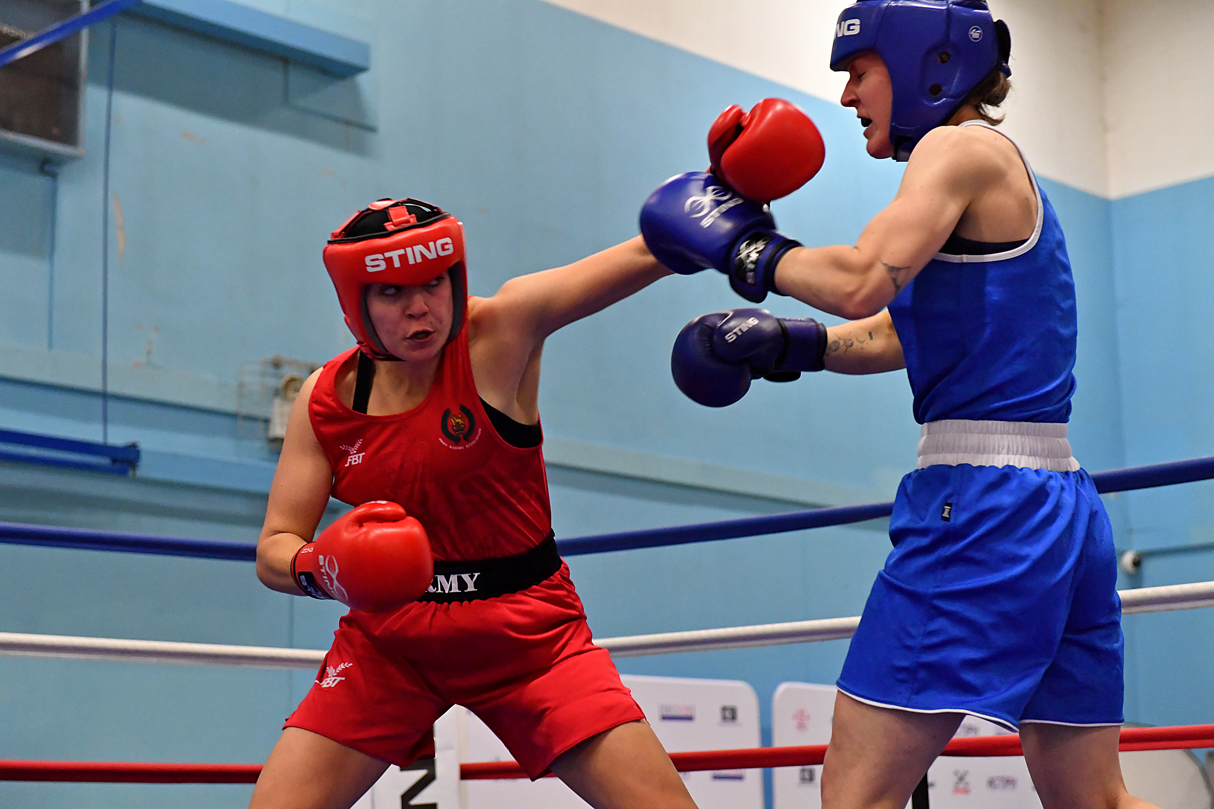 Military boxers participated in Winter Box Cup in Leigh (Credit: Andy Chubb/England Boxing)