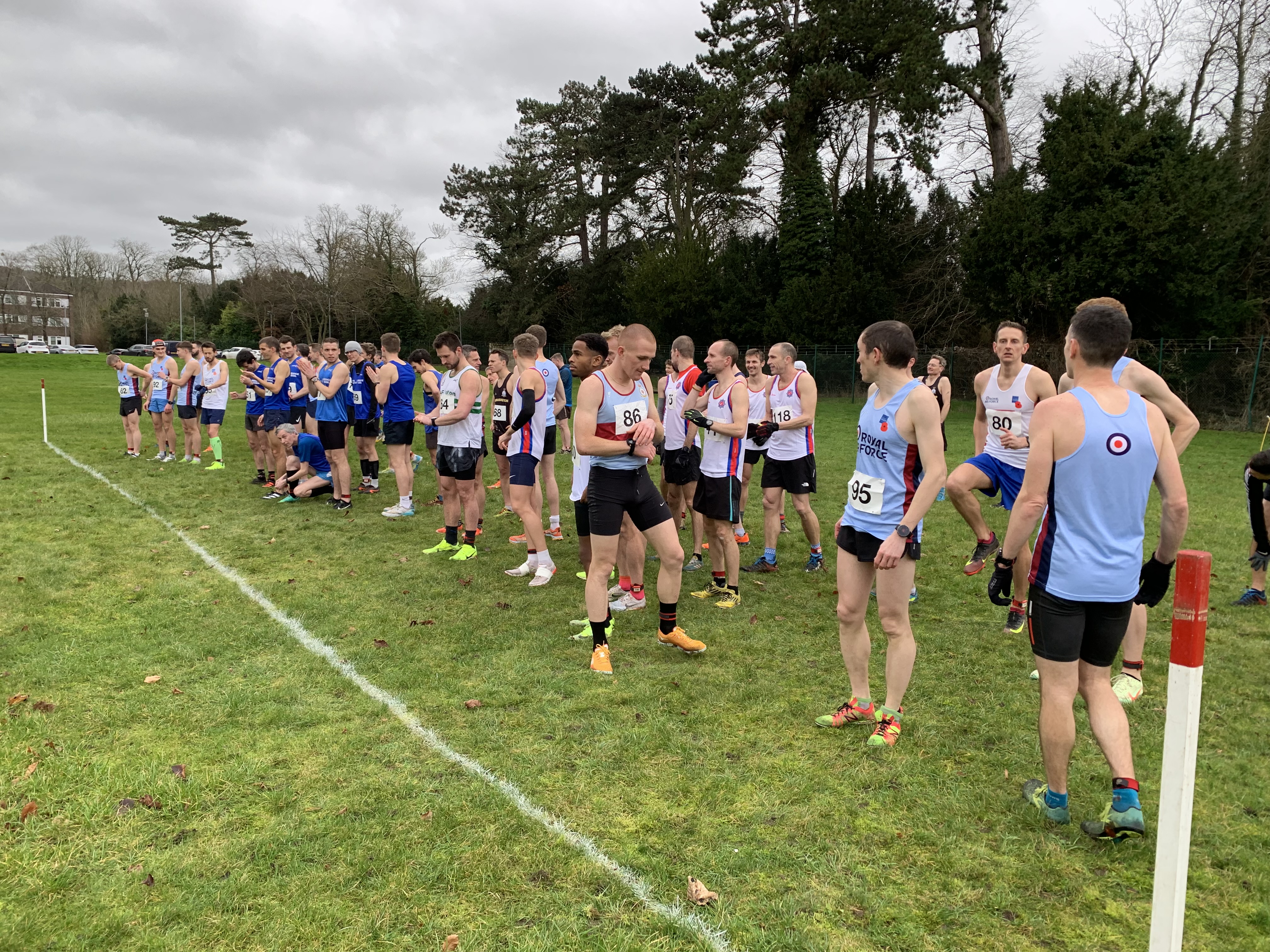 70 men line up for the annual Sir Sefton Brancker Trophy at RAF Halton