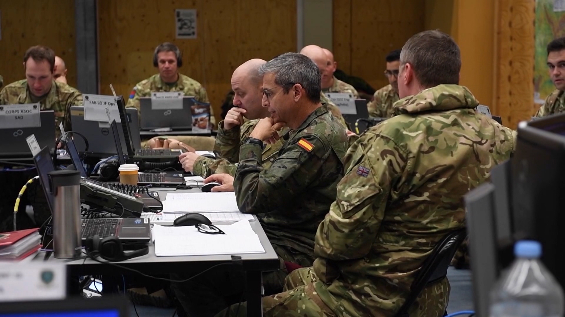 NATO’s Allied rapid reaction corps is made up of top military minds from more than 20 different countries.