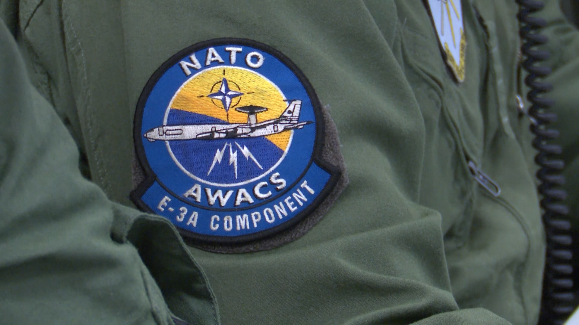 NATO AWACS logo on uniform 230719 CREDIT BFBS.jpg