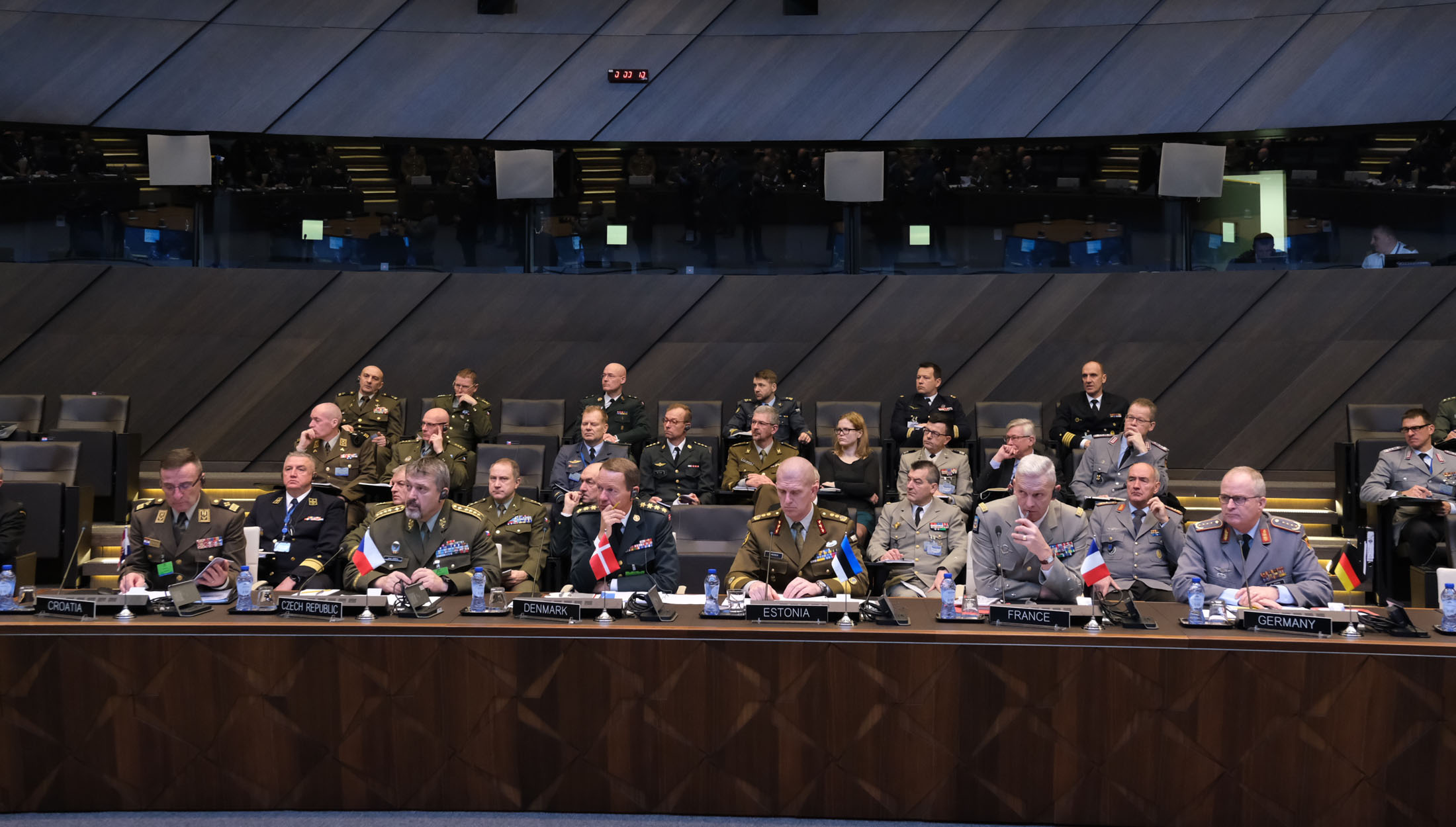 NATO defence chiefs met in Brussels on Wednesday (Picture: NATO).
