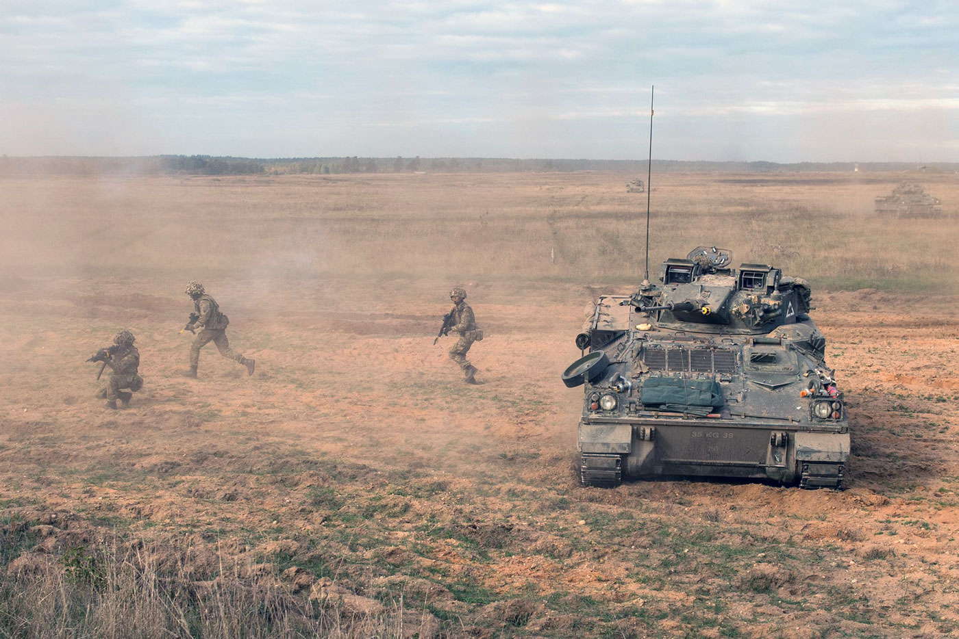British Troops Show Off Skills On Huge International Exercise