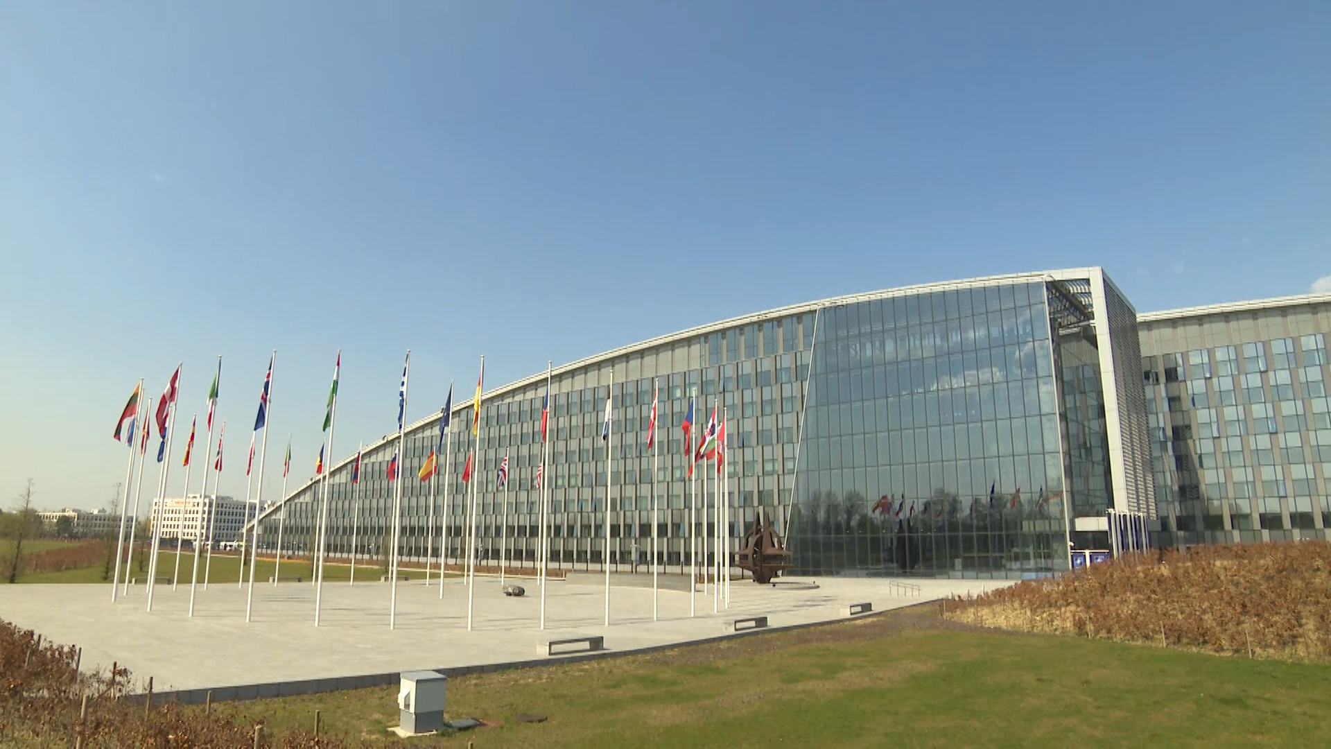 Exterior of NATO's headquarters in Brussels