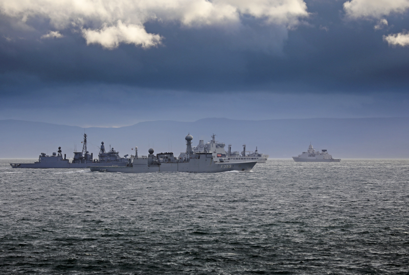 Warships from NATO allies gather for Exercise Joint Warrior 