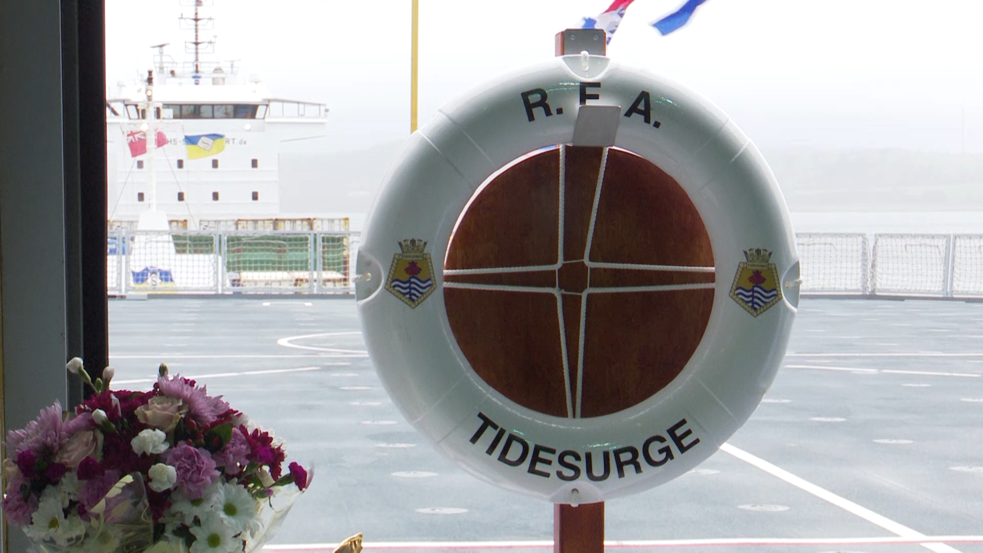 This is the third Tide class vessel to enter the Royal Fleet Auxiliary.