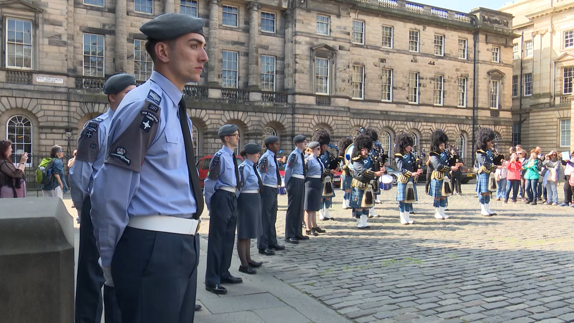 RAF 100 service Edinburgh
