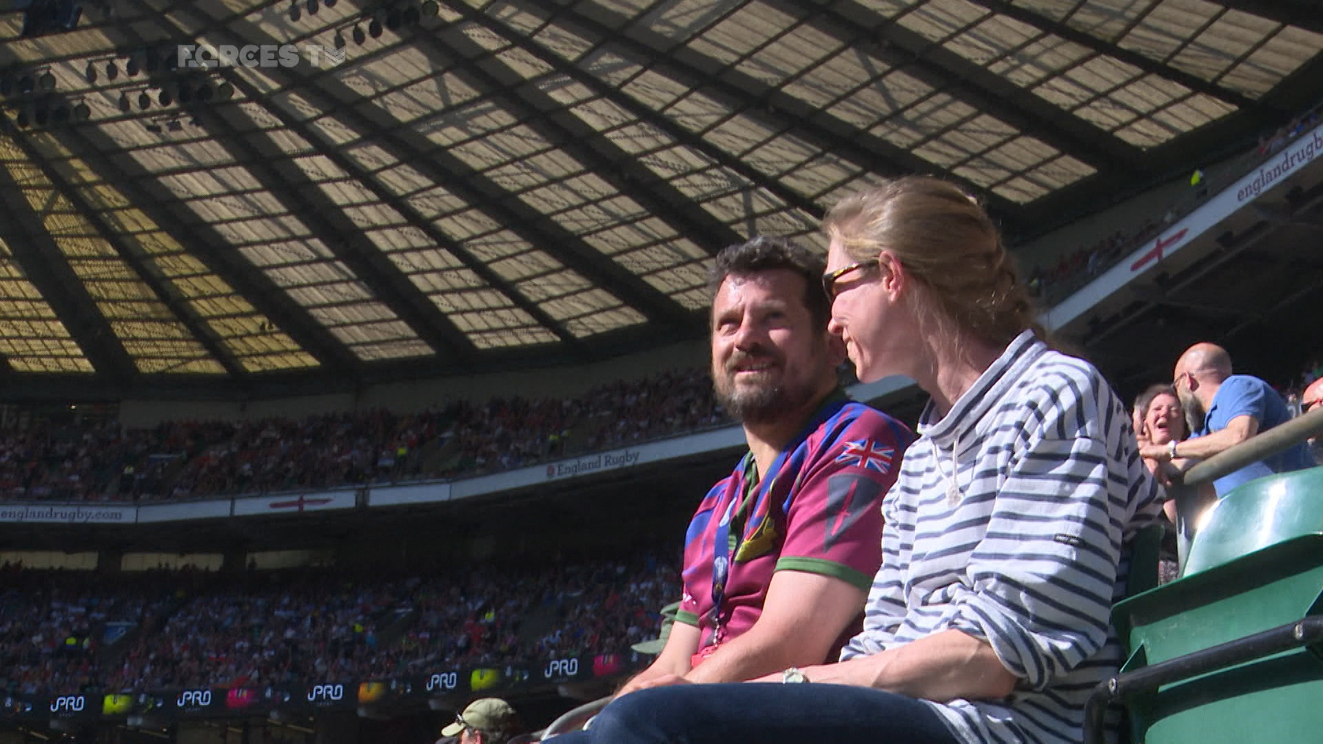 Neil Marshall and Camilla Marshall