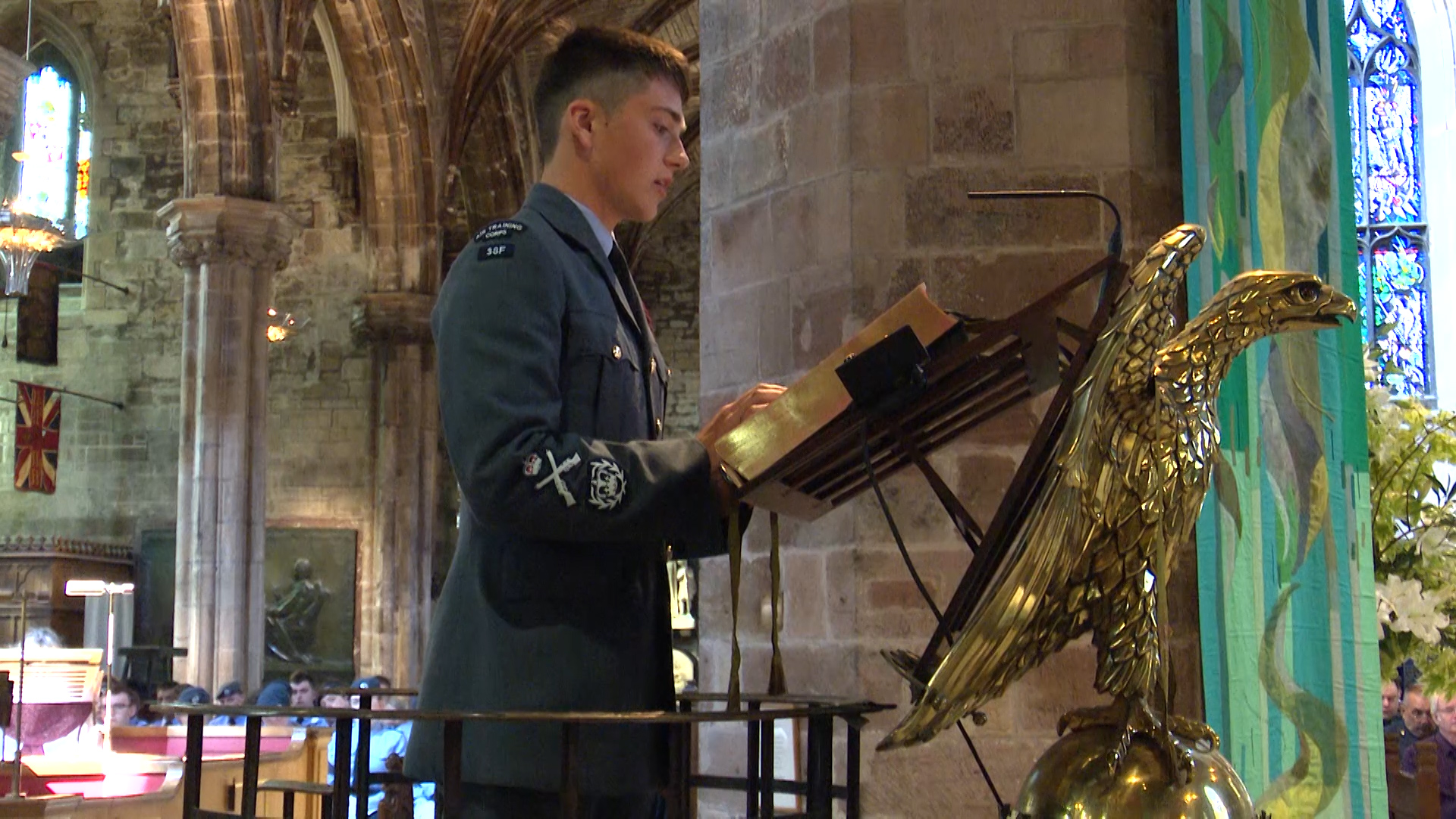 RAF 100 service Edinburgh