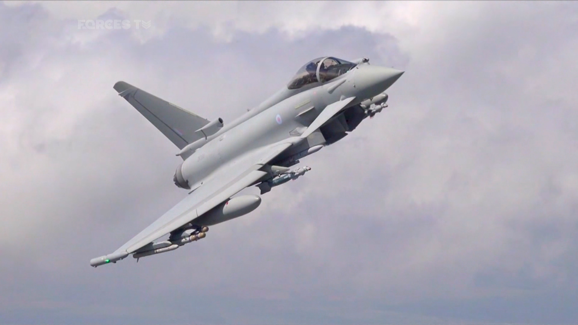 Four RAF Typhoon are currently based in Romania.