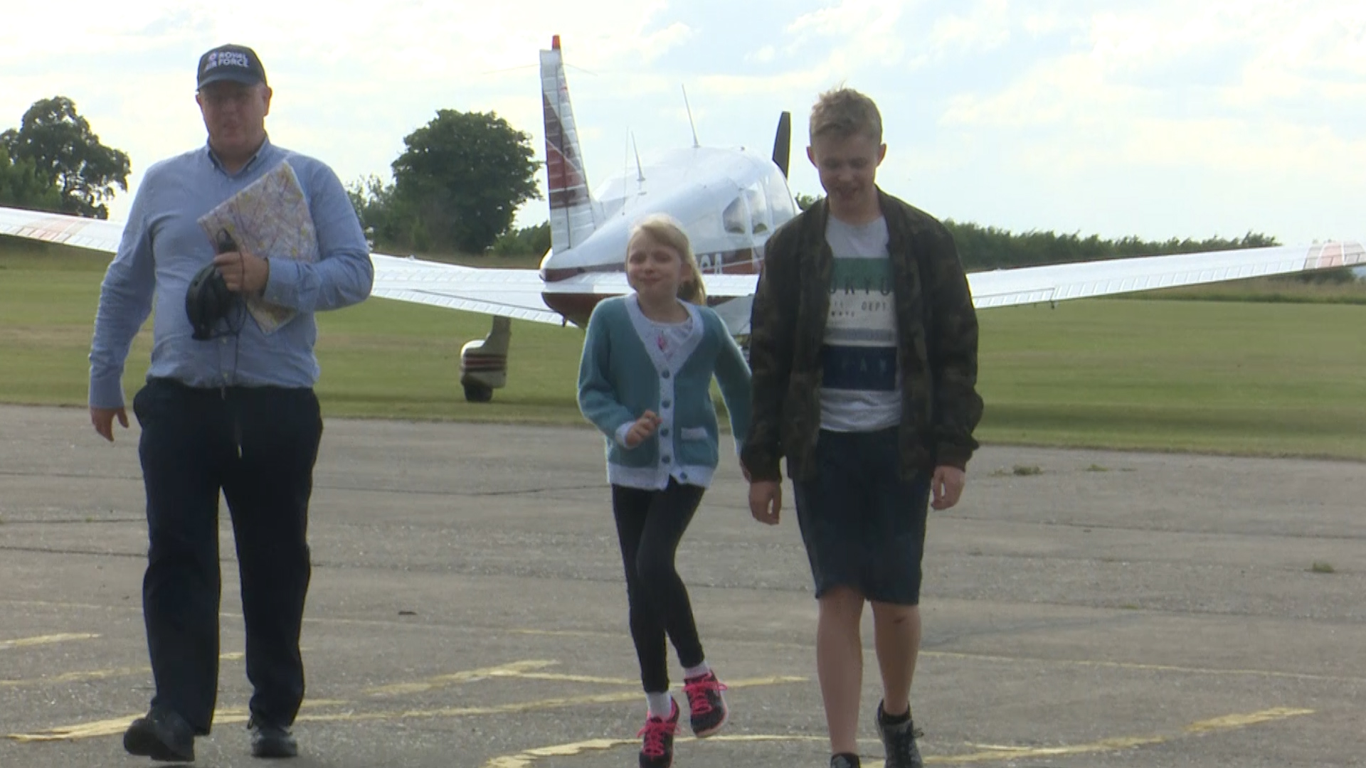 Young flyers at RAF Halton