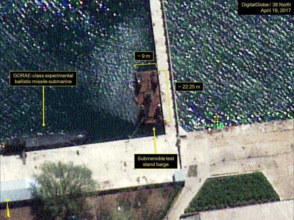 North Korea barge satellite 2
