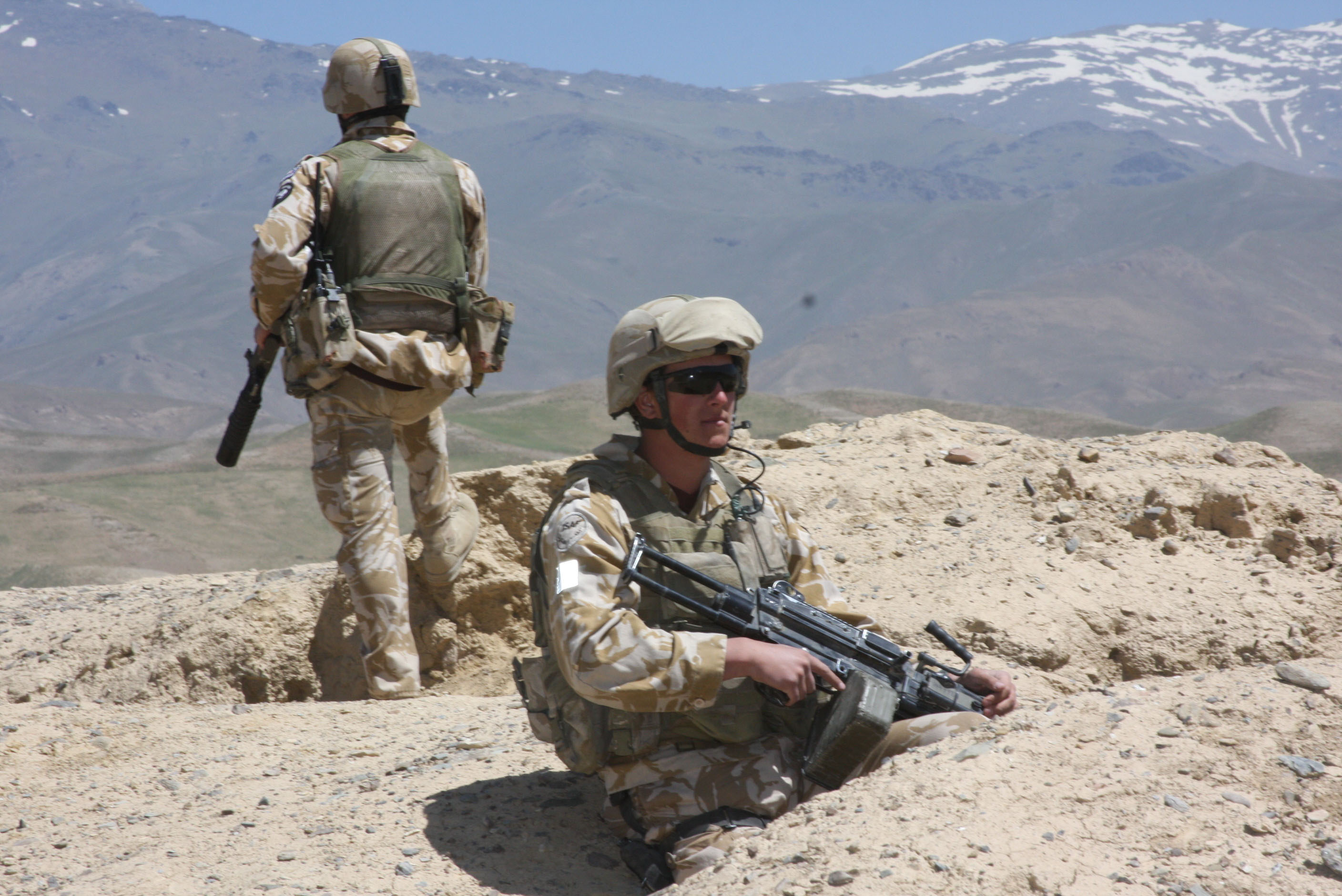 New Zealand Soldiers Afghan