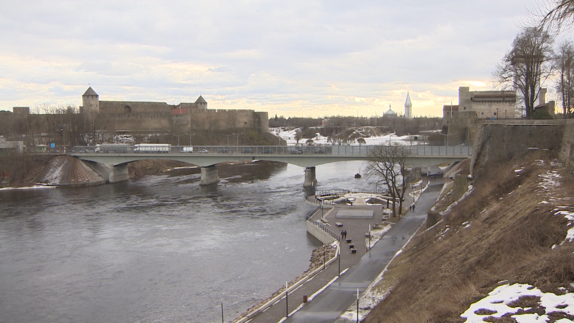 Narva river, Estonia