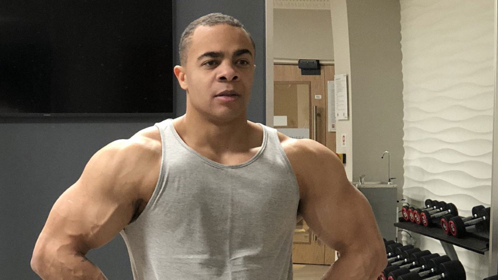 Nathaniel Shaw Muscles Gym Working Out Fitness SAS Who Dares Wins DO NOT USE AGAIN