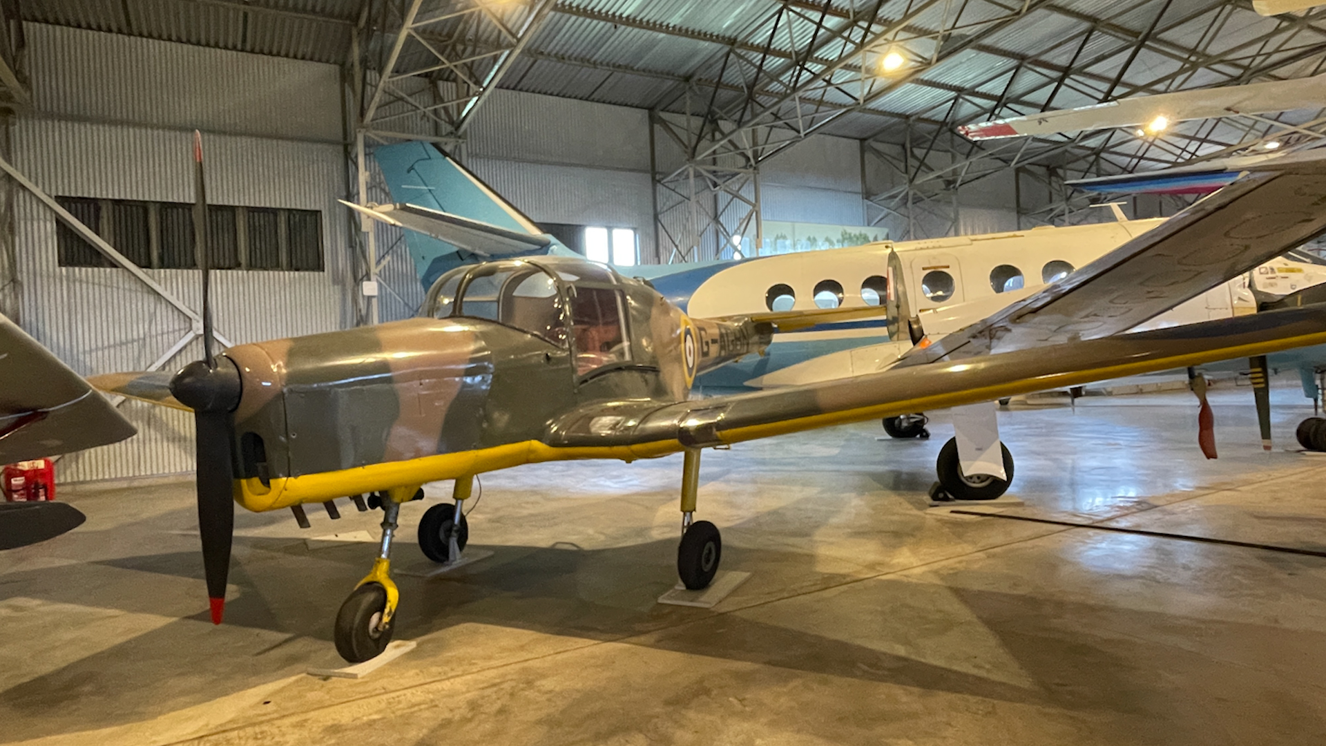 The Cygnet aircraft flown by Dambuster Squadron leader Guy Gibson