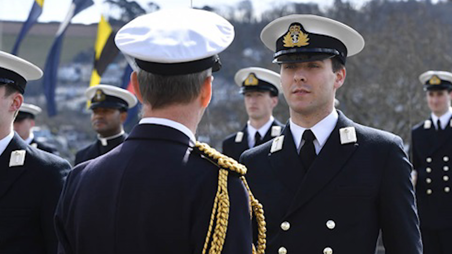 Naval officers passing out (Picture: Royal Navy).