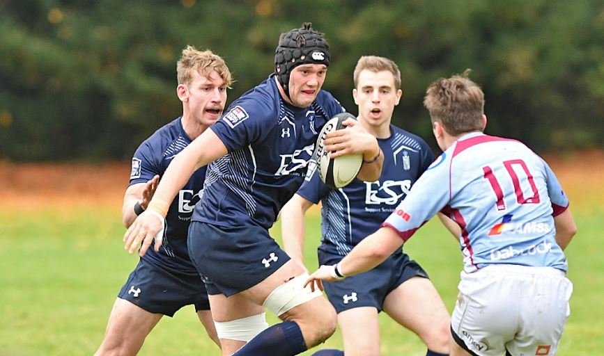 Royal Navy Under-23 rugby win vs RAF, 2017