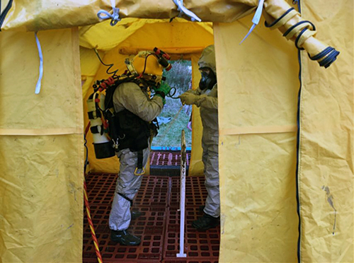 Navy divers help police deal with decades-old chemical weapons in Lincolnshire
