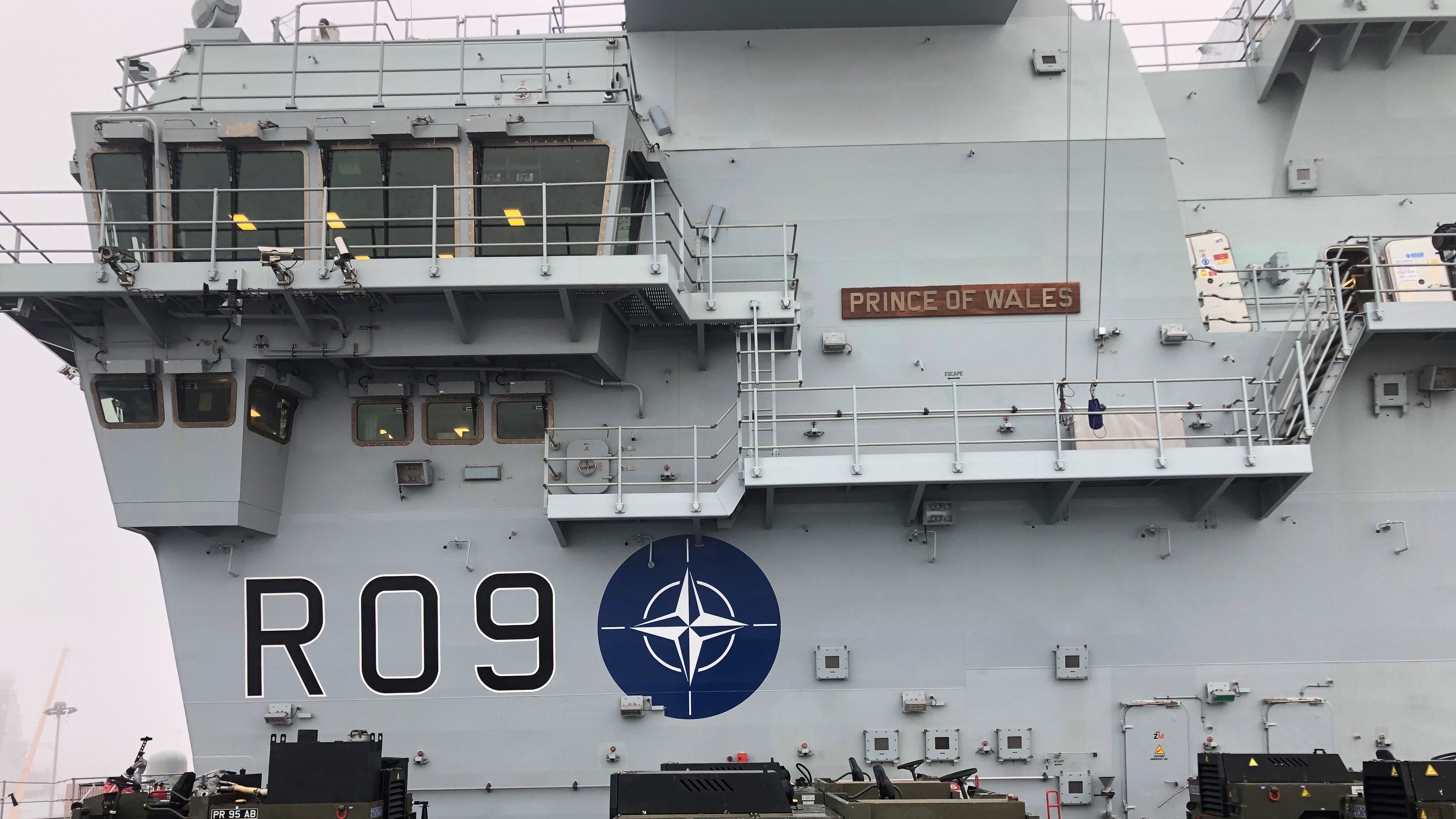 Navy takes command of key NATO Force HMS Prince of Wales will serve as the command ship