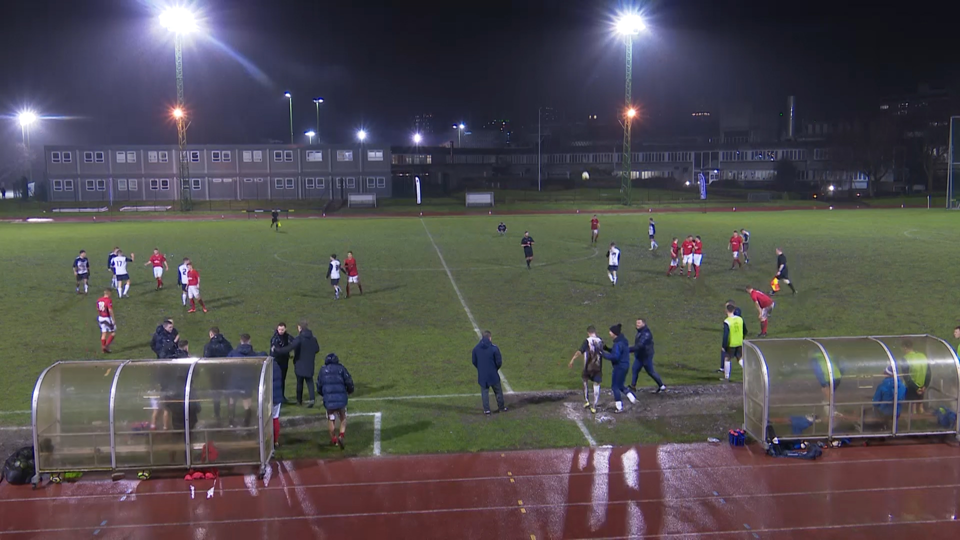 Navy vs Army U23s CREDIT BFBS 