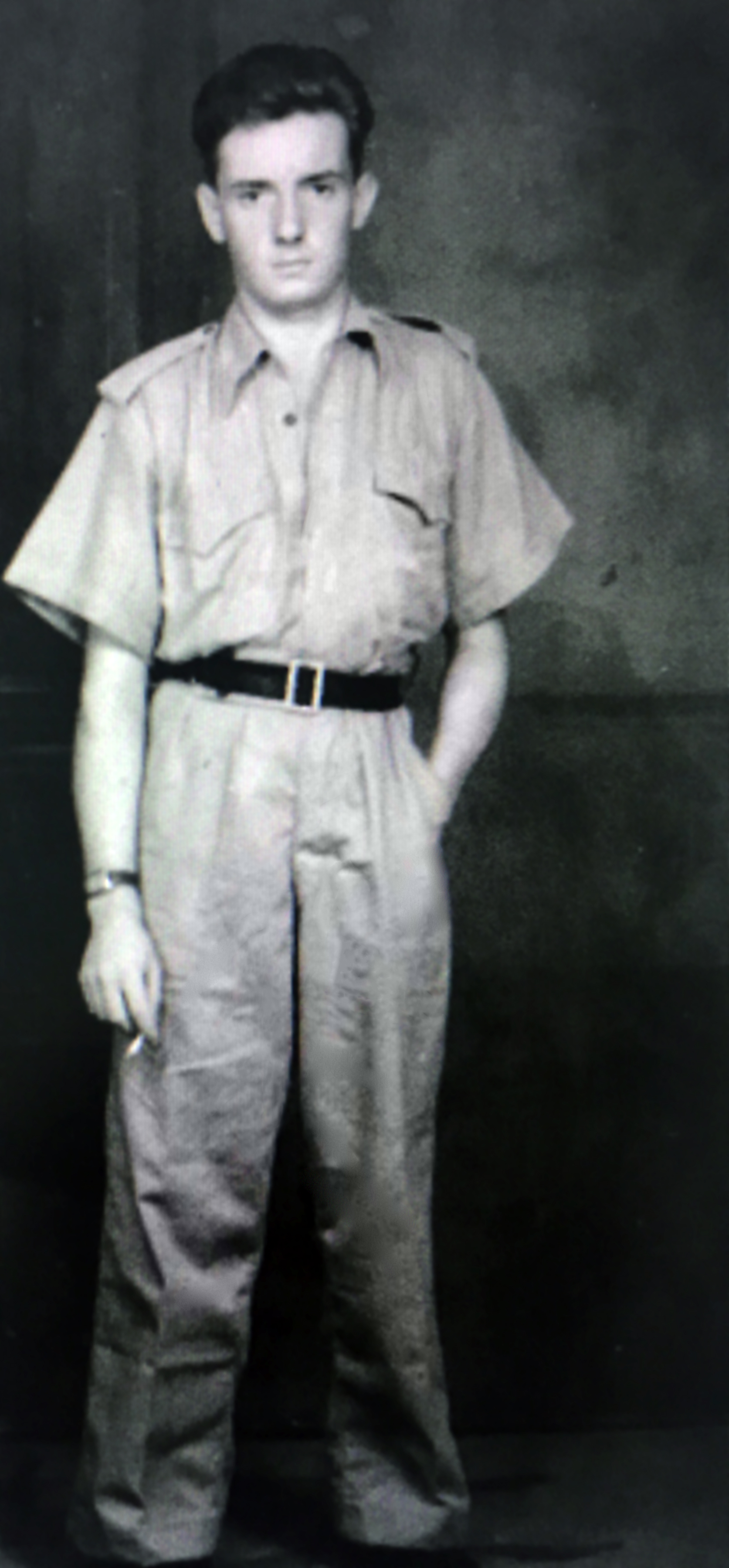 Mr Southern saw action with the Royal Navy in the Far East during the Second World War (Picture: Harry Southern family handout).
