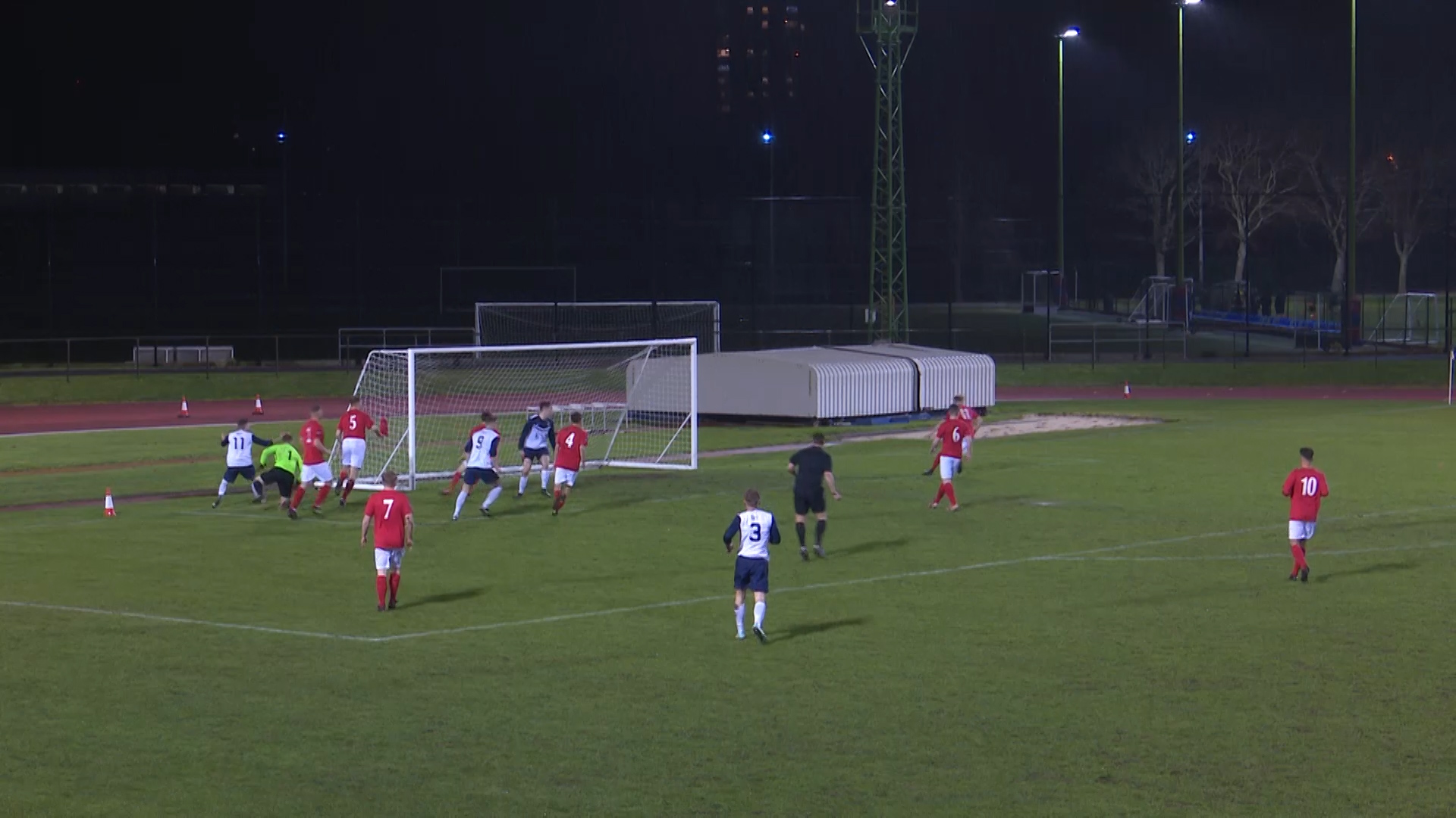 Navy vs Army U23s CREDIT BFBS