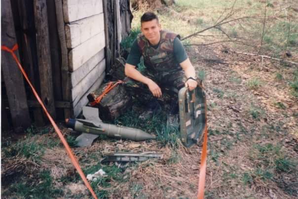Neil Marshall in Bosnia