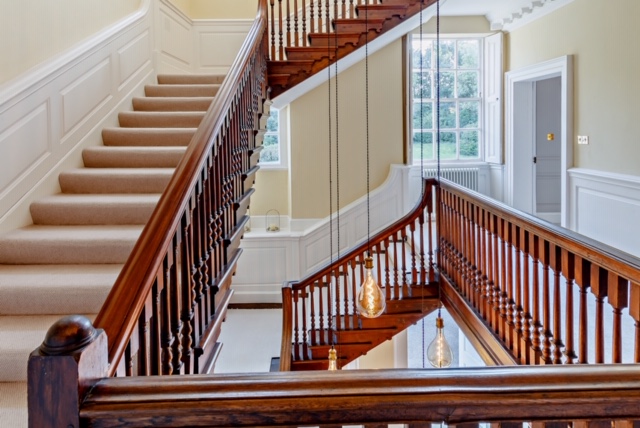Netheravon House Staircase - Strutt & Parker