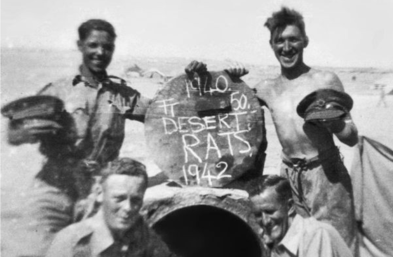 British 8th Army  the Desert Rats in Africa