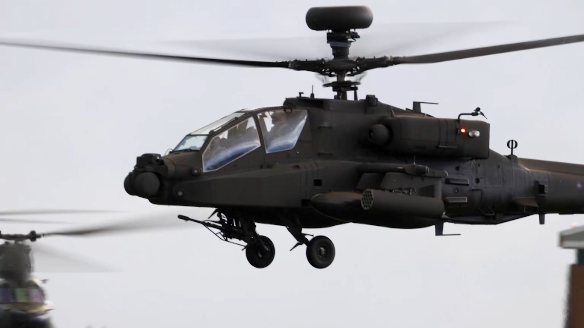 New Apache E model takes to the skies from Wattisham Airfield to head on Steadfast Defender (Picture: MOD)