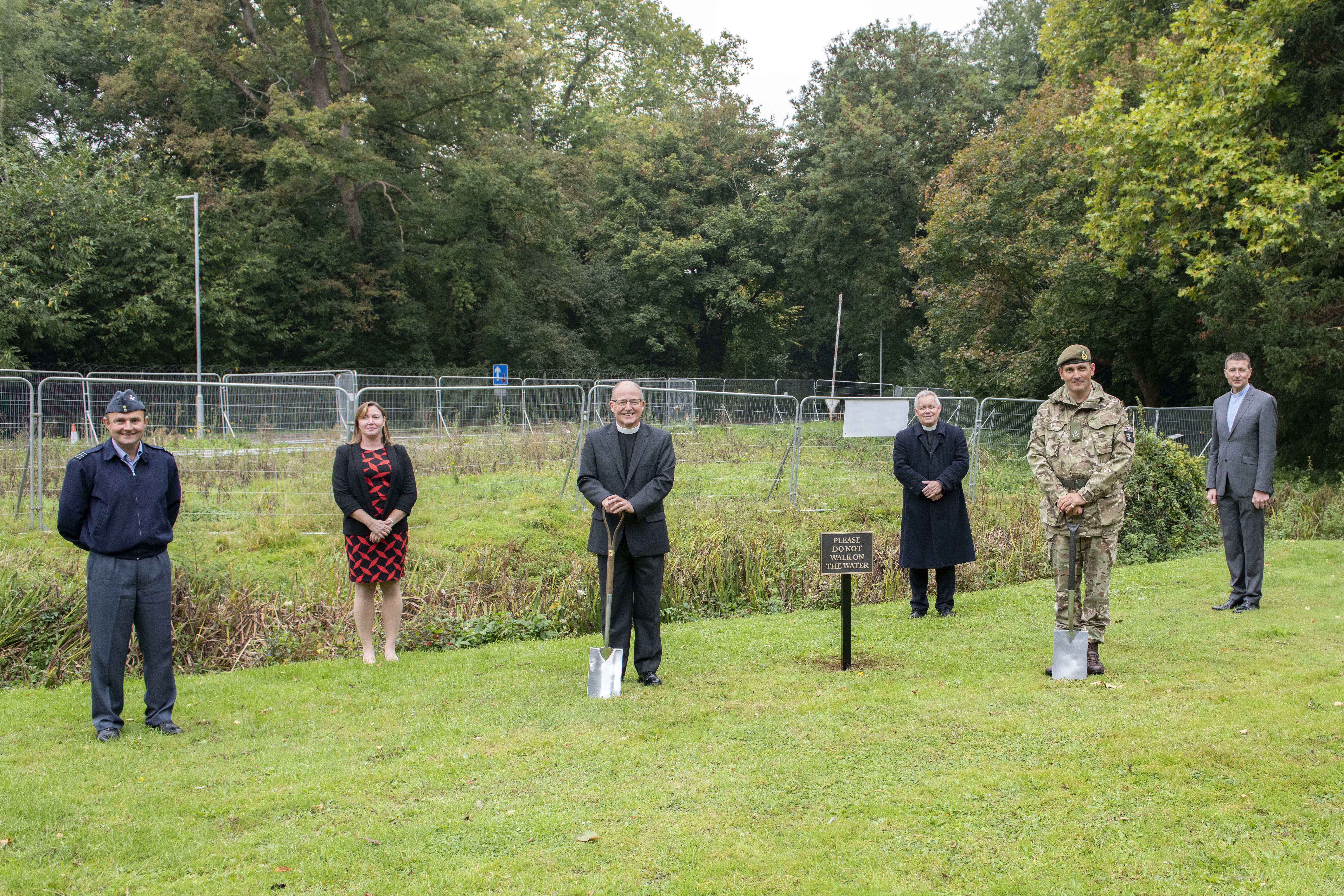 New Royal Army Chaplains’ Museum In Shrivenham Groundbreaking 30092020 CREDIT MOD