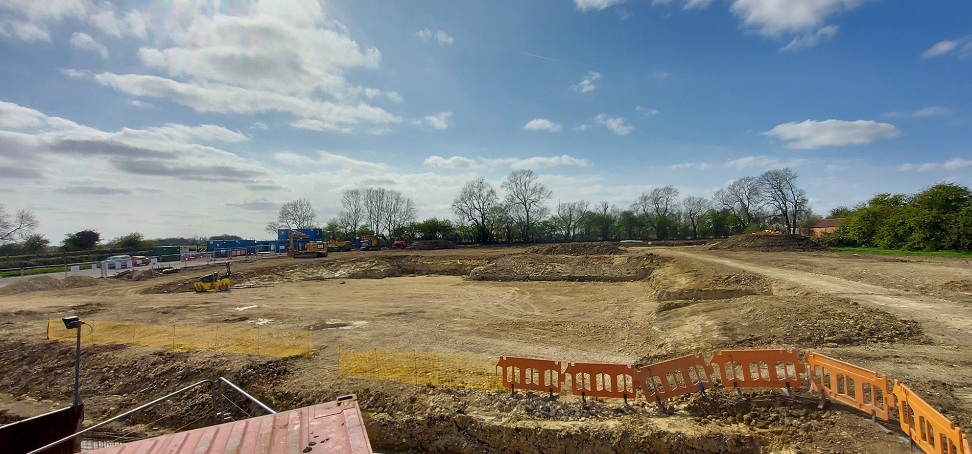 New carbon neutral facility being built at Defence Animal Training Regiment in Leicestershire 220421 CREDIT BRITISH ARMY