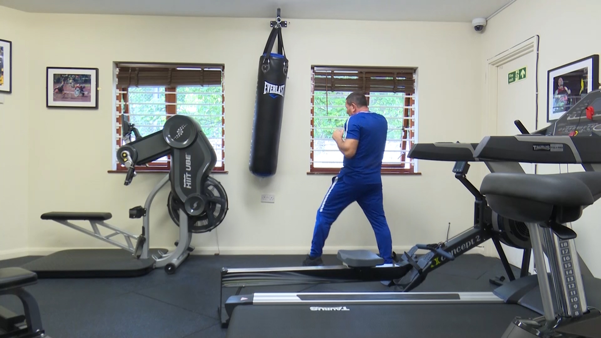 The gym was refurbished by an £8,000 grant from the Endeavor Fund.