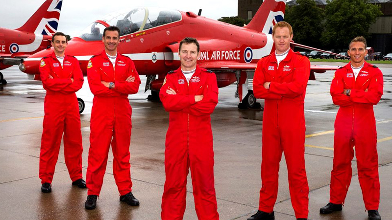 2018 New Red Arrows Pilots